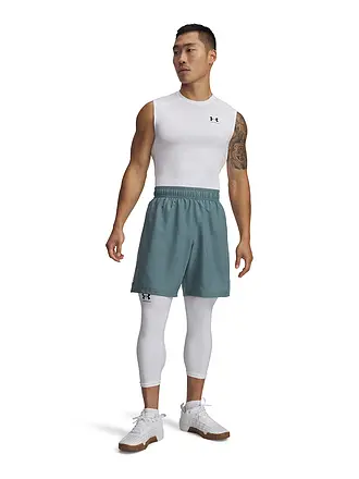 UNDER ARMOUR | Herren Short UA Woven Wordmark | petrol